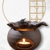 Ceramic Tea Roaster Loose Leaf Tea Warmer Tea Fragrance Roasting