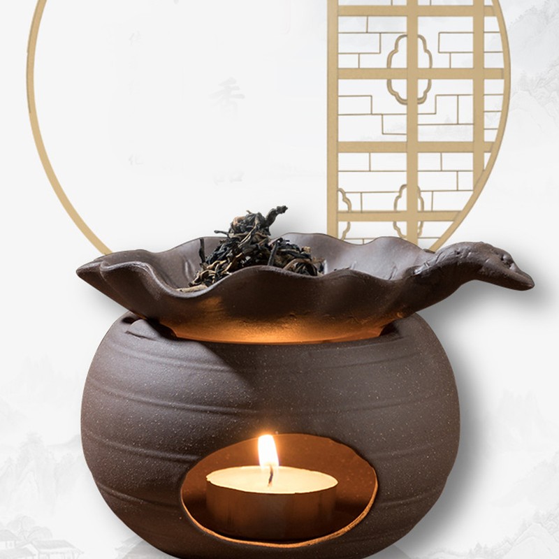 Ceramic Tea Roaster Loose Leaf Tea Warmer Tea Fragrance Roasting