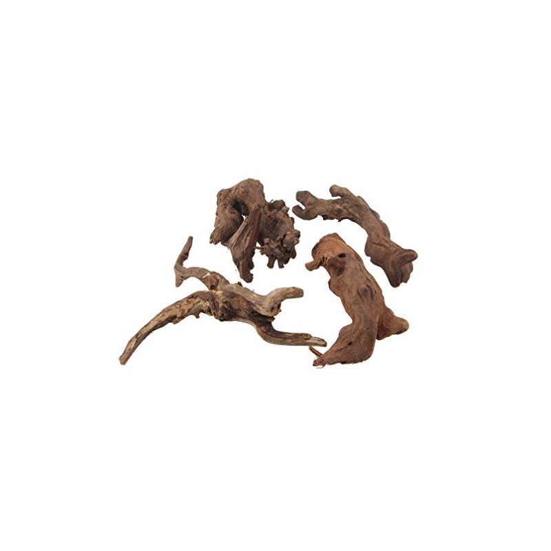 4 Pack of Natural Driftwood Aquarium sinkueiburu Driftwood Aquarium Decor