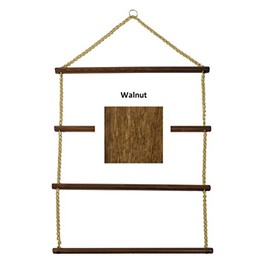 Horse Fare Products Wood Blanket Rack- 24" Made in The USA (Walnut)