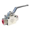 2 Way Hydraulic Ball Valve 3/8" BSP Thread with Mounting