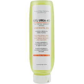 Nuestra Tierra Cosmética Gel Urea 40%, Hidratante Intensivo, para Talones, Codos, Rodillas y Uñas, 150ml
