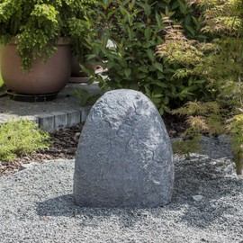 Köhko Decorative Stone Cover Stone for Transformer / Socket Hiding Place for Garden Electronics Small H20 x W13 x D19 cm