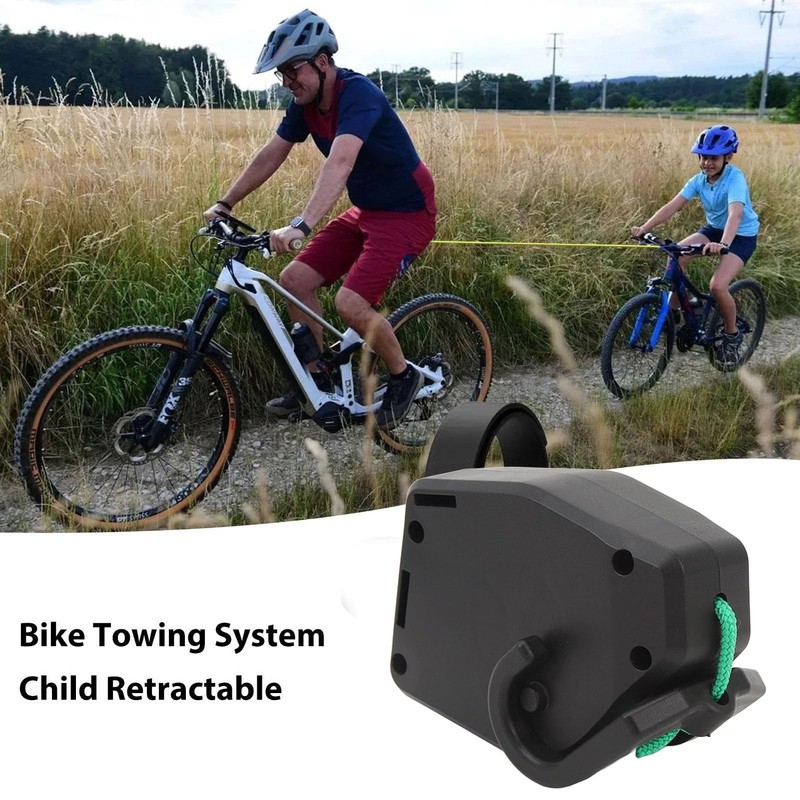 VGEBY Retráctil de Remolque de Bicicletas, Fácil Montaje, Capacidad de
