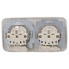 Busch-Jaeger Reflex SI Set 2x Socket 20 EUC-214 and 1x