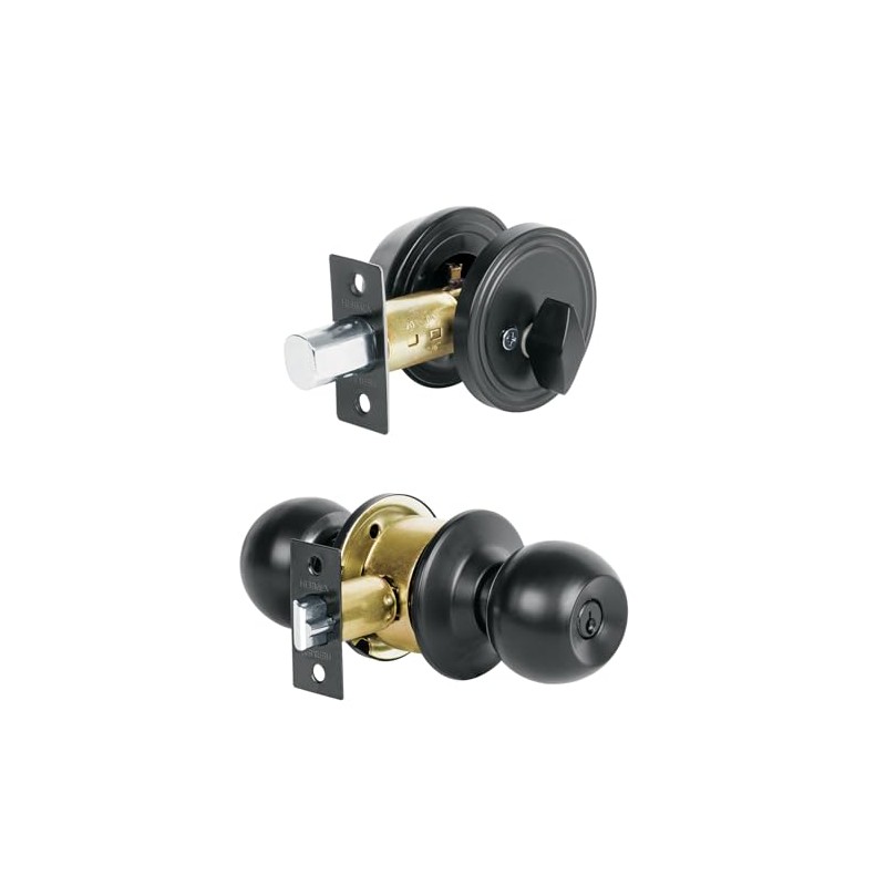 Truper CMB-61P Combo cerraduras, llave-mariposa, Negro