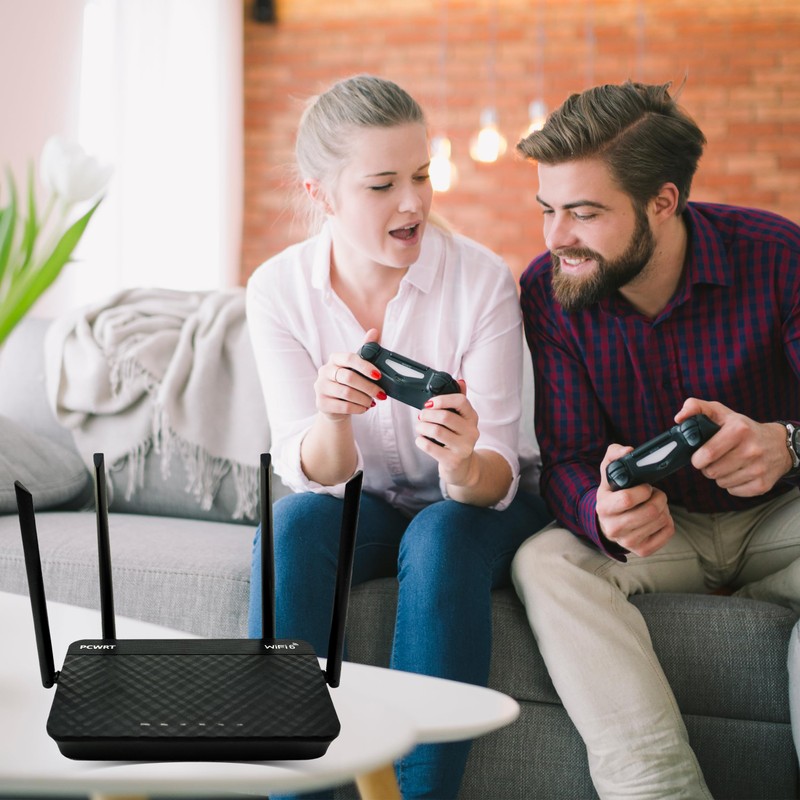 pcWRT PW-AX1800 WiFi 6 Router Long Range with VLAN Support,