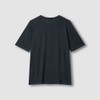 JAJU [JAJU] Men's Rayon Stretch Short Sleeve Lounge T-Shirt_Melange Navy