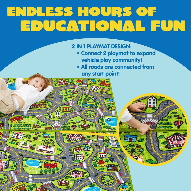 JOYIN Play Mat 80 x 150 cm for Children from