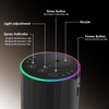 Waterless Essential Oil Diffuser, 7 Colors LED Light, Battery Powered