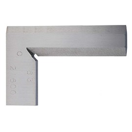 SQ-BV3 3-1/8" Bevel Edge Precision Steel Square