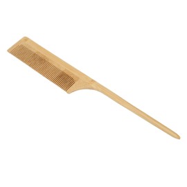 Peine para Barba de bambú, Peluquería Profesional para el Hogar, Dientes Suaves, Peine para Desenredar el Cabello, Herramienta de Peinado para Hombres y Mujeres