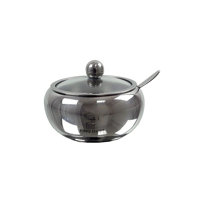 Kinghoff Beauty in the Simple Form Sugar Bowls (460 ml