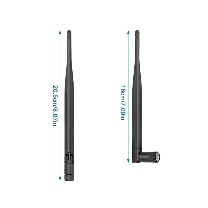 ALMOCN 2PCS 915MHz LoRa Antenna 5dBi Gain Omni-Directional SMA Male