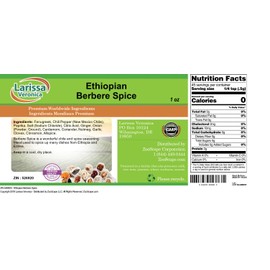 Ethiopian Berbere Spice (1 oz, ZIN: 526920)