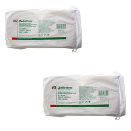 Lohmann & Rauscher Cellulose Swabs 5 x 4 cm Non-Sterile 4 Rolls of 500 Pieces