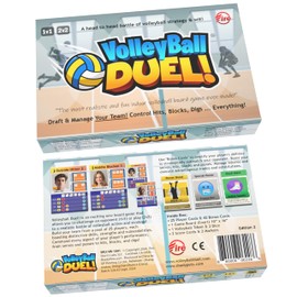 Volleyball Duel | Action & Strategy Volleyball Board Game | 2 Players