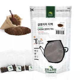 Prince Herb Natural Roasted Cassiotoralinne / Sicklepod Seeds Tisane 결명자 티백  30g / 15teabags