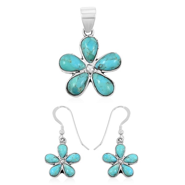 Shop LC Santa Fe Style Kingman Turquoise 5.75 ctw Pendant