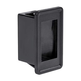 1-Slot Rocker Switch Panel Housing Kit [Industry Standard Fit] [Heavy Duty] [Professional Look] Automotive Mount Rocker Switch Holder