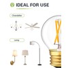 LUMILECT Dimmable E26 LED Ceiling Fan Light Bulbs A15 E26