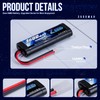Zeee 7.2V NiMH Battery 3600mAh RC Battery High Power with