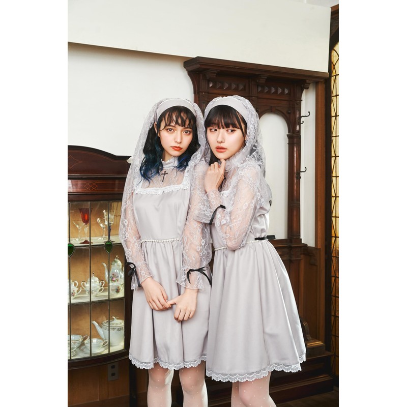 Clearstone Moon Talk Cosplay Halloween Pearl Fizzster Women Grey