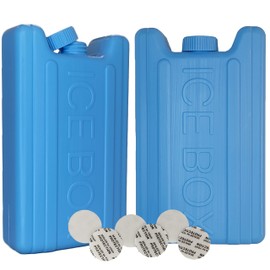 Hidden Alcohol Flask By Smuggle Mug | Ice Box Cooler Design | Disguised Container for Liquor | Concealed Bottle to Hide Booze | Cruise Containers for Travel (2 Pack)