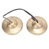 Tibetan Tingsha Cymbals Meditation Chime Bells, 2.7in Brass Strong Sound