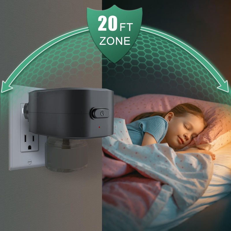 Ddrihlees Mosquito Repellent Indoor Use, Bluetooth APP Control Electronic Mosquito