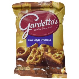 Gardetto's Rye Chips, Deli Style Mustard, 5.5 Oz (Pack of 7)