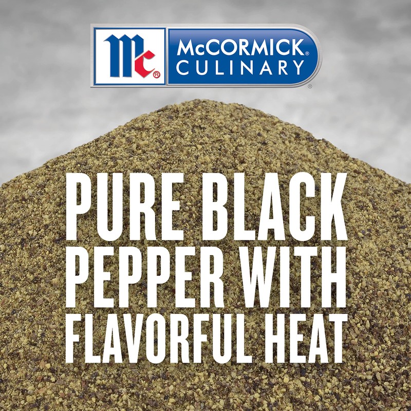 McCormick Culinary Pure Ground Black Pepper, 5 lb - One