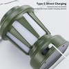 Camping Lantern Rechargeable High Brightness Portable Retro Tent Light with