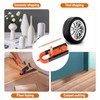 4PCS Scribing Tool Adjustable Contour Gauge MultifunctionProfile Gauge Tool Ensure