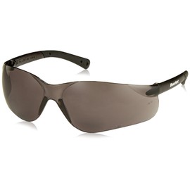 Crews BKH25G BearKat Magnifier Polycarbonate 2.5 Diopter Gray Lens Safety Glasses with Non-Slip Hybrid Black Temple Sleeve