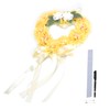 Heart Shaped Tribute Memorial Wreath Artificial Silk Wreath Gravestone Decoration