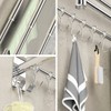 Stretchable 16-27 Inches Towel Bar for Bathroom Lavatory Towel Rack