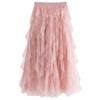 Velinsak Skirts for Women Long Length Tutu Tulle Skirt Fairy