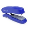 Rapesco 1143 Flat Clinch Half Strip Stapler, 25 Sheet Capacity,