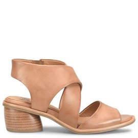 Sofft Women's Camille Heeled Sandal, Luggage, 7
