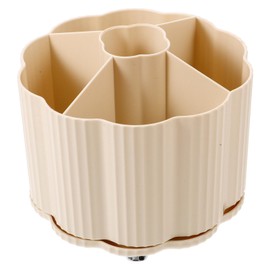 COHEALI Vanity Organizer Makeup Brush Holder Rotating Pen Holder Makeup Storage Box Brush Organizer