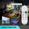 QIQIAZI Replacement Remote for Google Chromecast 4k Snow Streaming Media