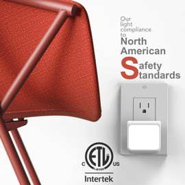 Plug-in LED Night Light, MagicPro Auto Dusk to Dawn Sensor, Adjustable Brightness and Color, Warm White, Cool White Lights for Bathroom,Hallway, Bedroom, Kids Room, Kitchen, Stairway, 2 Pack