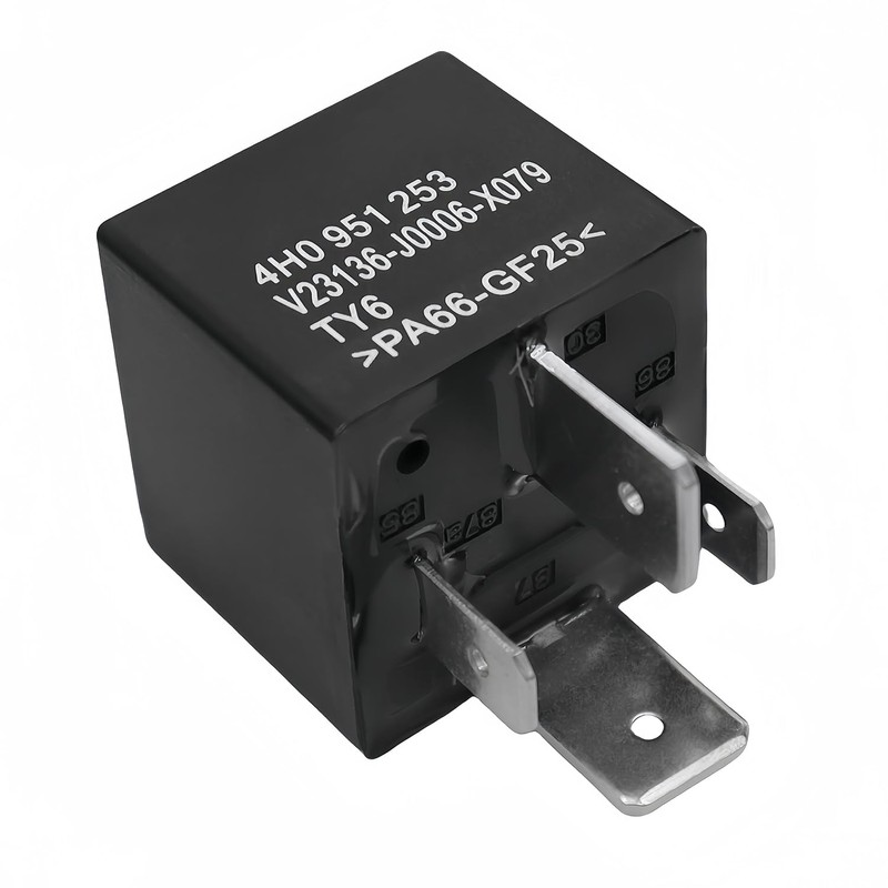 12VDC 70A Powertrain Control Module Relay - V23136-J0006-X079#644 4H0 951