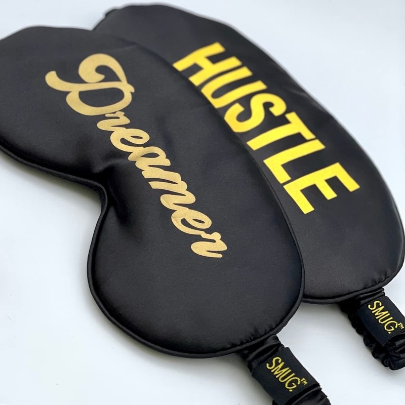 SMUG Sleep Mask for Men and Women Made of Super