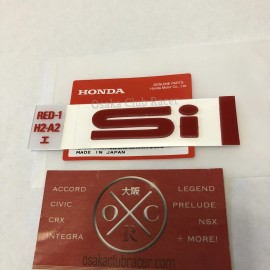 Honda New OEM 88-91 Honda Civic CRX Si Emblem Rear USDM 89 90 ED7 ED9 Genuine EF Civic