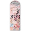 BSNTHO Flowers Butterflies. Printed Camping Sleeping Bag,3 Season Warm &