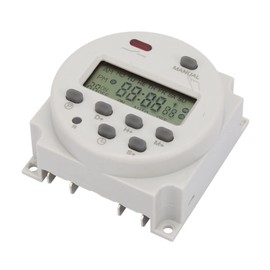 Timer Switch, 7 Days Programmable Timer 5 VA Small Programmable Timer with Digital Display (5 V DC)