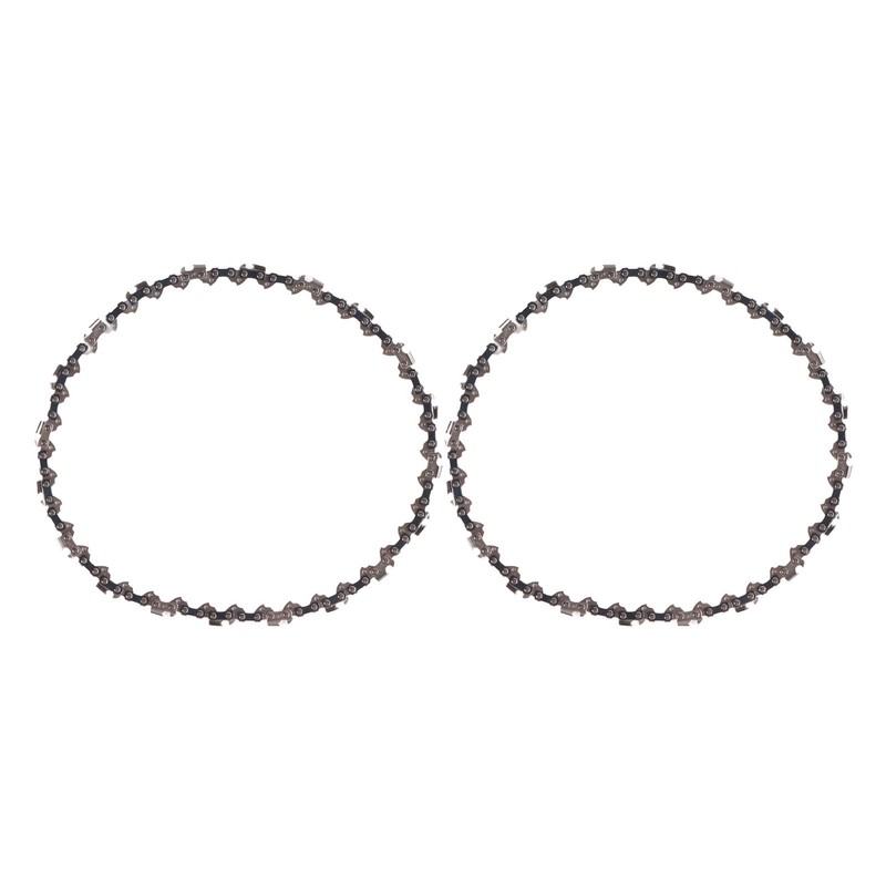 2Pcs 10 Inch Electric Chainsaw Chain Manganese Steel Mini Electric