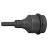 Tone HP4AH-05 Hexagon Socket for Impacts, 0.5 inch (12.7 mm)